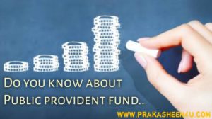 <i>Public Provident Fund- Tax benefit for the citizens</i>